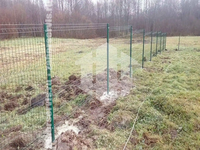 3D заборы для частного дома 84 метра 5мм