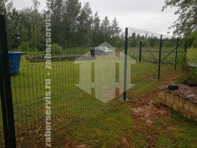 3D заборы 80 метров высота 2,0м 5мм