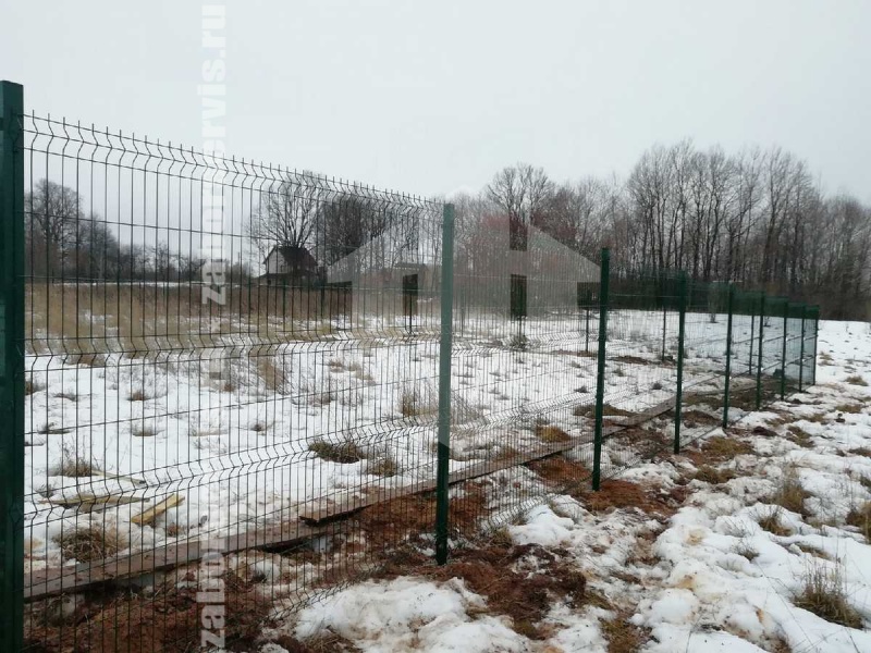 3D заборы 70 метров высота 1,5м 4мм