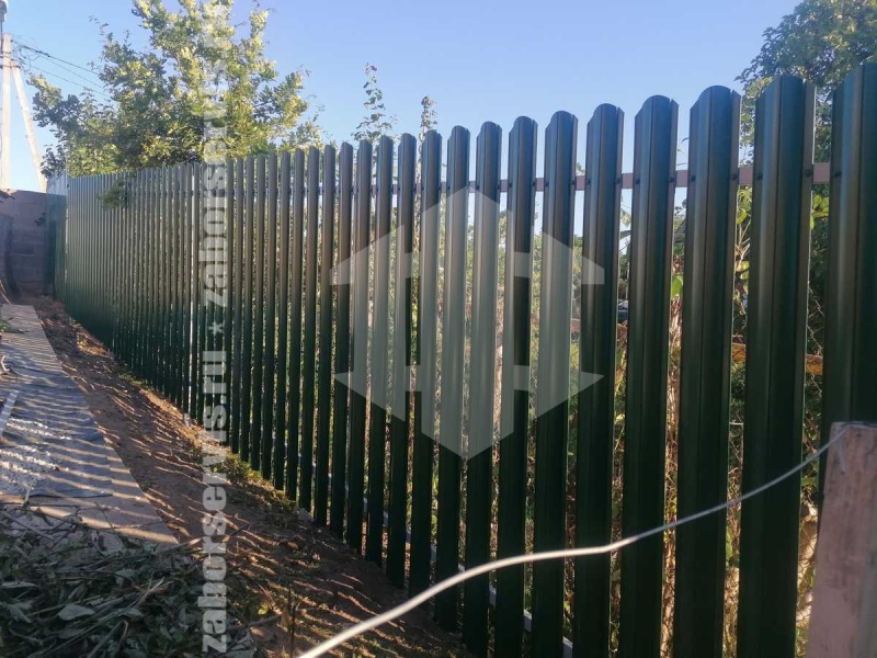 Штакетник для участка 50 метров