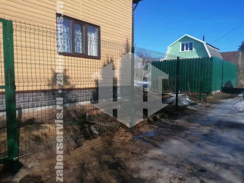 3D забор 67 метра высота 1,8м 5мм