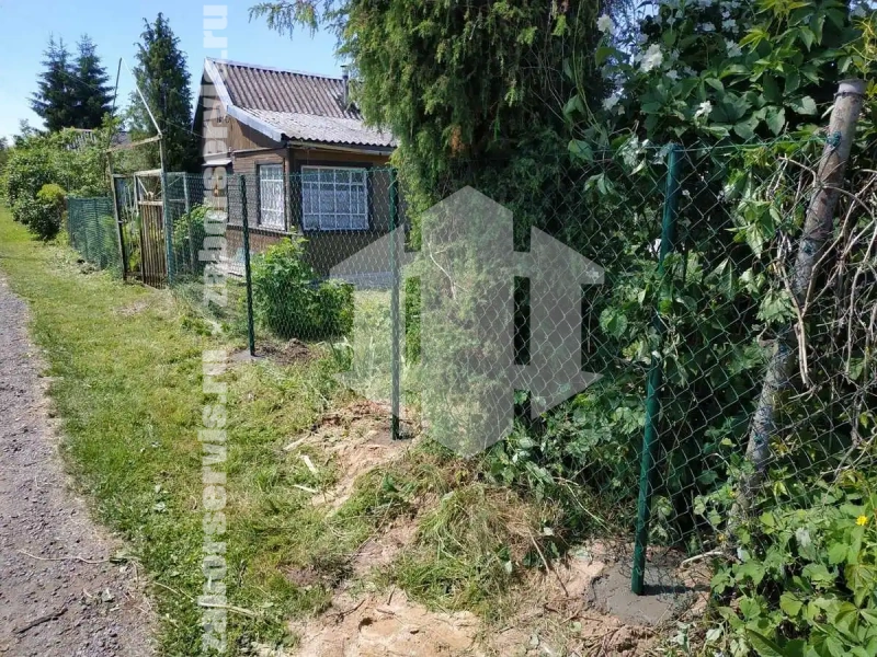 Заборы из сетки рабицы с бетонированием столбов 55 метров