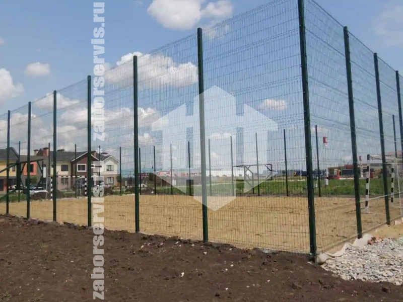 Забор из сетки гиттер 165 метров