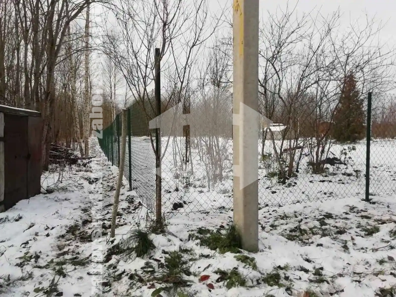 Забор из сетки рабицы с проволокой 77 метров