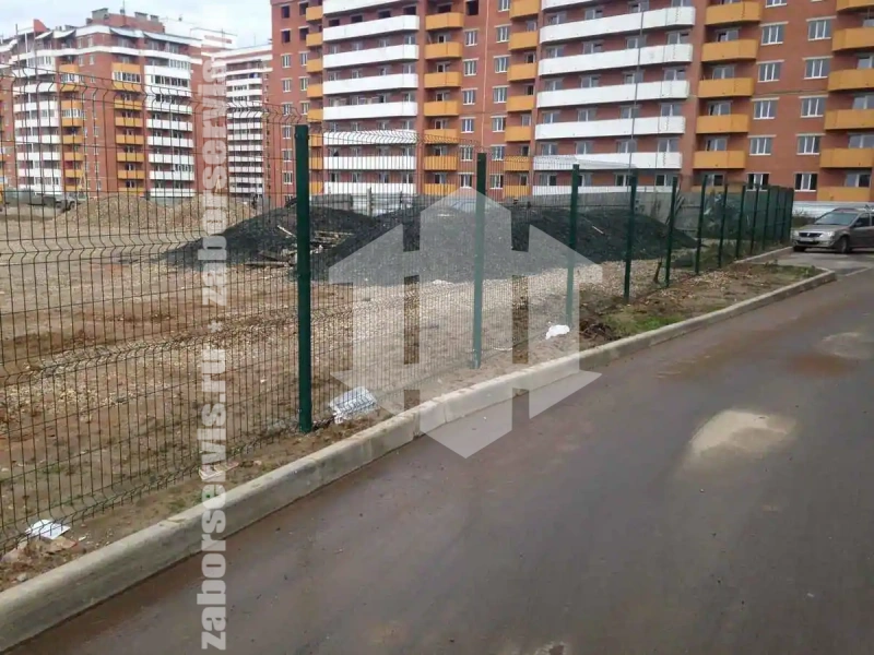 3D забор 145 метров высота 2,0м 5мм