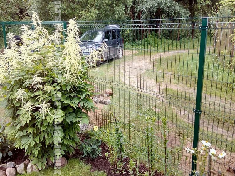 3D забор 98 метров зелёный 5мм