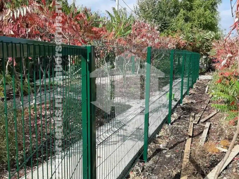 Забор из сетки гиттер 76 метров