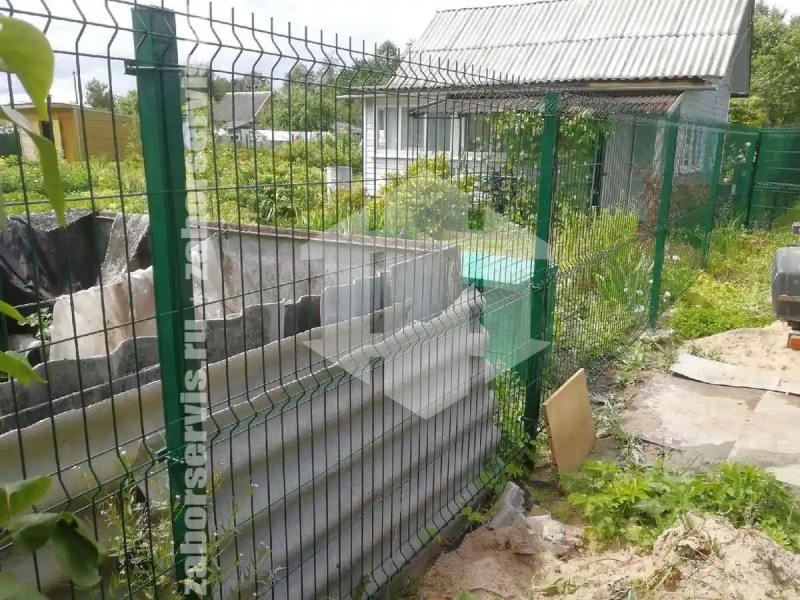 3D заборы для частного дома 70 метров 5 мм