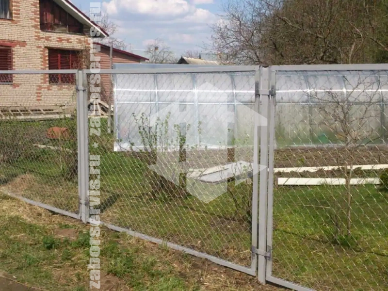 Забор из сетки рабицы в натяг секционный 150 метров