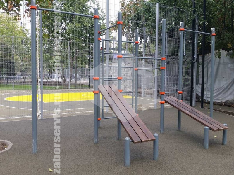 3D заборы для спортивной площадки 10 соток 3,5мм