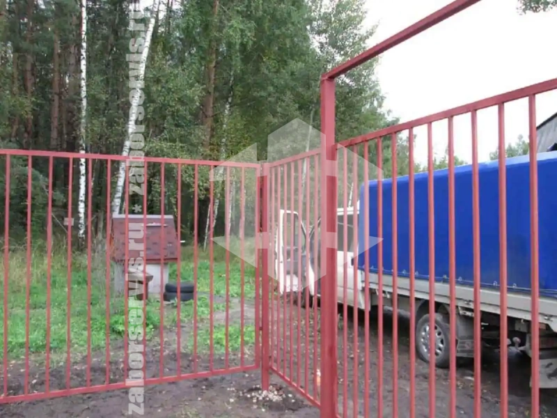 Секционный сварной забор 85 метров