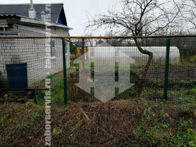 Металлический секционный 3Д забор 75 метров