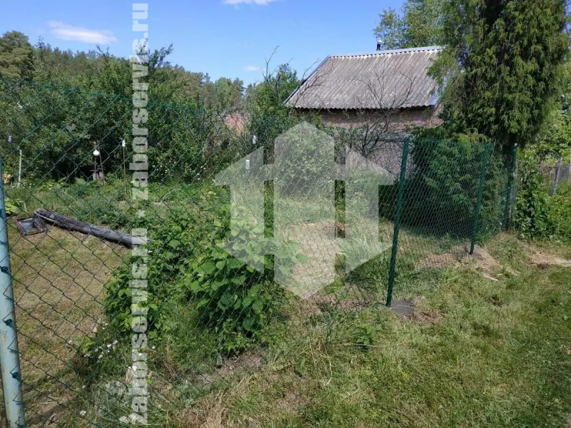 Заборы из сетки рабицы с бетонированием столбов 55 метров