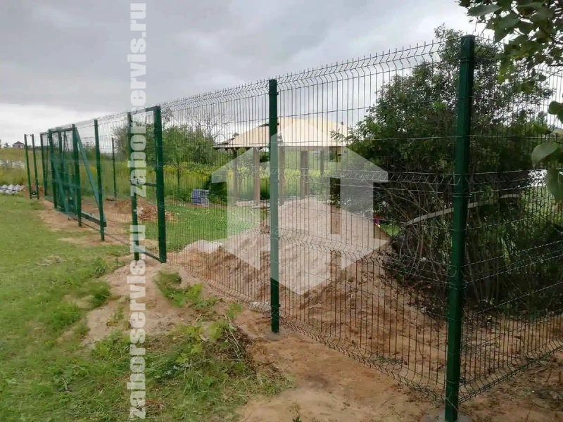 3D заборы для частного дома 43 метра 4мм